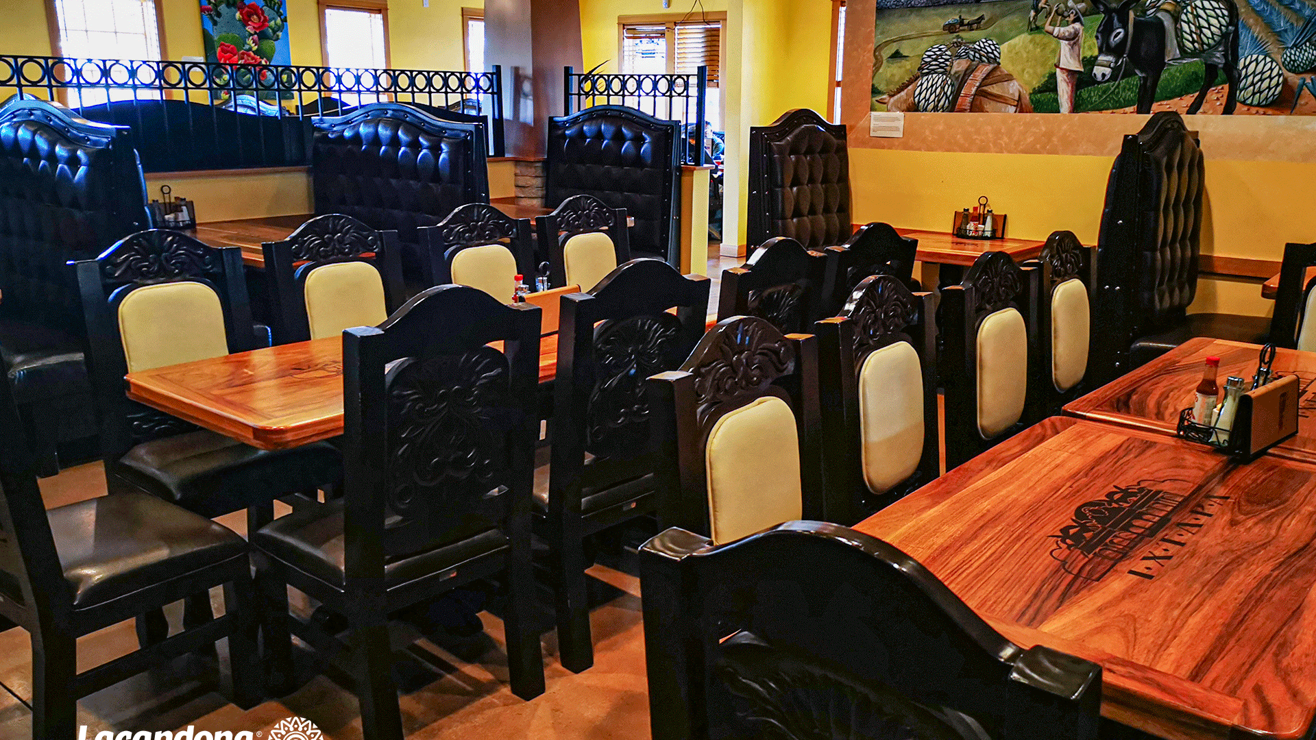 Restaurante mexicano rústico | Muebles Lacandona