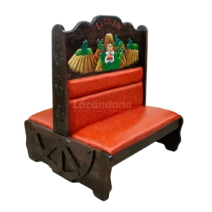 Booth con diseño "Celaya" para restaurante mexicano | Muebles Lacandona