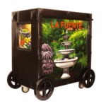 Repisas para restaurante "La Fuente" | Muebles Lacandona