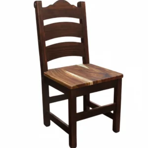 Silla Restaurante Madera Rústica