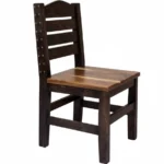 Silla de Mobiliario Rústico para Restaurante