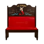 Booth "La Sirena" lotería para restaurante mexicano | Muebles Lacandona