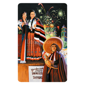 Cubierta papel "Feria de San Marcos" para restaurante mexicano | Muebles Lacandona