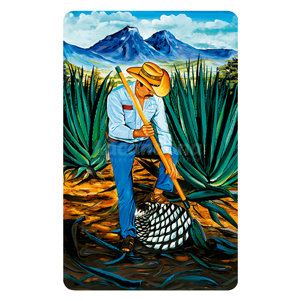 Cubierta pintada a mano "Jimador" Para restaurante mexicano | Muebles Lacandona