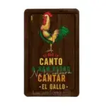 Mesa de Madera Para Restaurante Mexicano Motivo Loteria Mesas con imágenes de la Lotería