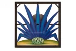 Mesa de Metal Para Restaurante Mexicano Motivo Agave