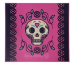 Mesa de Metal Para Restaurante Mexicano Motivo Dia de Muertos