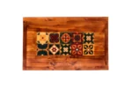 Mesa de Madera Para Restaurante Mexicano Motivo Talavera