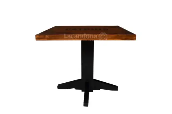 Mesa de Madera Para Restaurante Mexicano Motivo Catrina