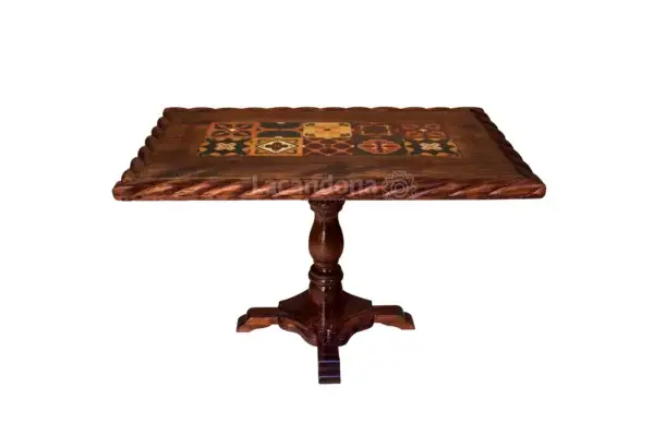 Mesa de Madera Para Restaurante Mexicano Motivo Talavera