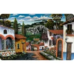 Mesa Para Restaurante Mexicano Motivo Motivo Pueblo Riscos