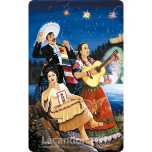 Mesa Para Restaurante Mexicano Motivo La Fiesta de Chapultepec