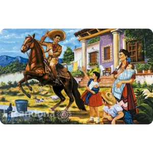 Mesa Para Restaurante Mexicano Motivo La Despedida