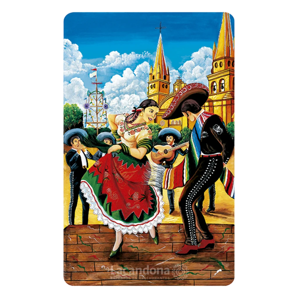 Mesa Para Restaurante Motivo Jarabe Tapatio