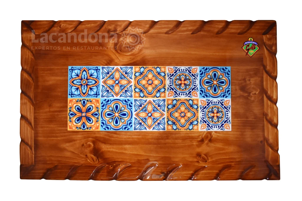 Mesa Para Restaurante Mexicano Talavera