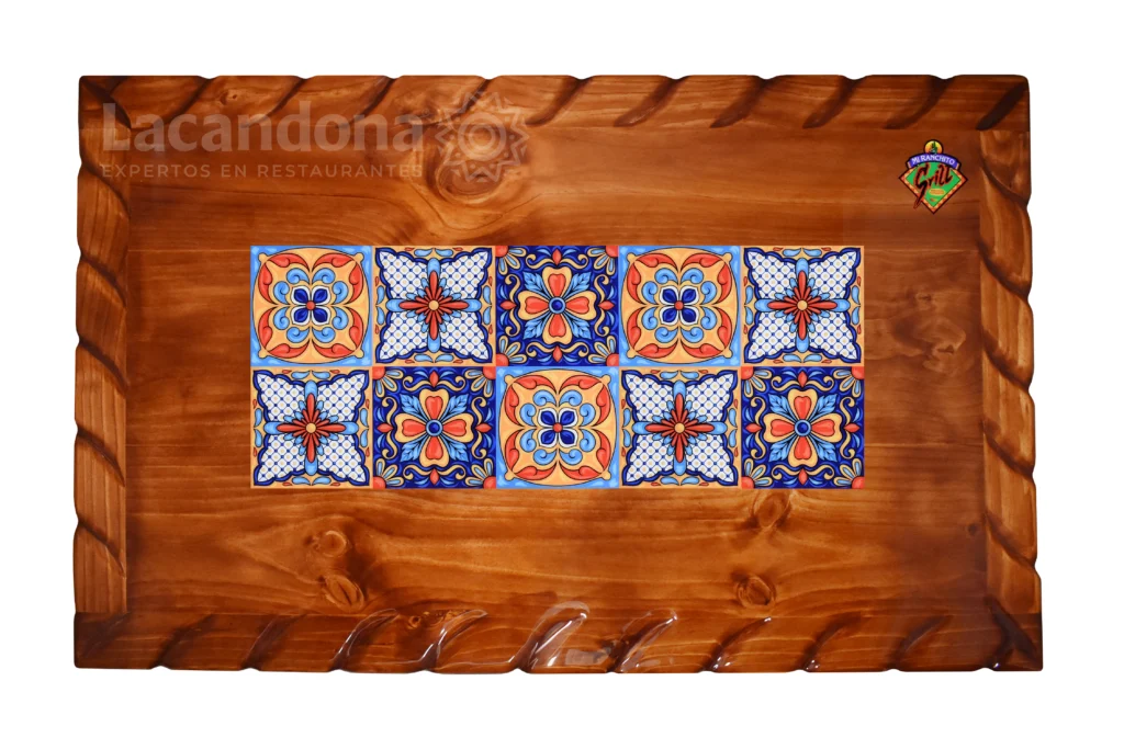 Mesa Para Restaurante Mexicano Talavera