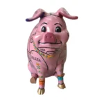 Estatua de Cerdo Decorativa - Mapa de Cortes de Carne para Restaurante