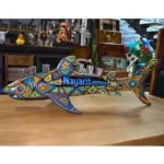 Tiburón Porta Shots - Arte Huichol (Chaquira) - Image 3