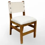 Silla Restaurante Madera Piel