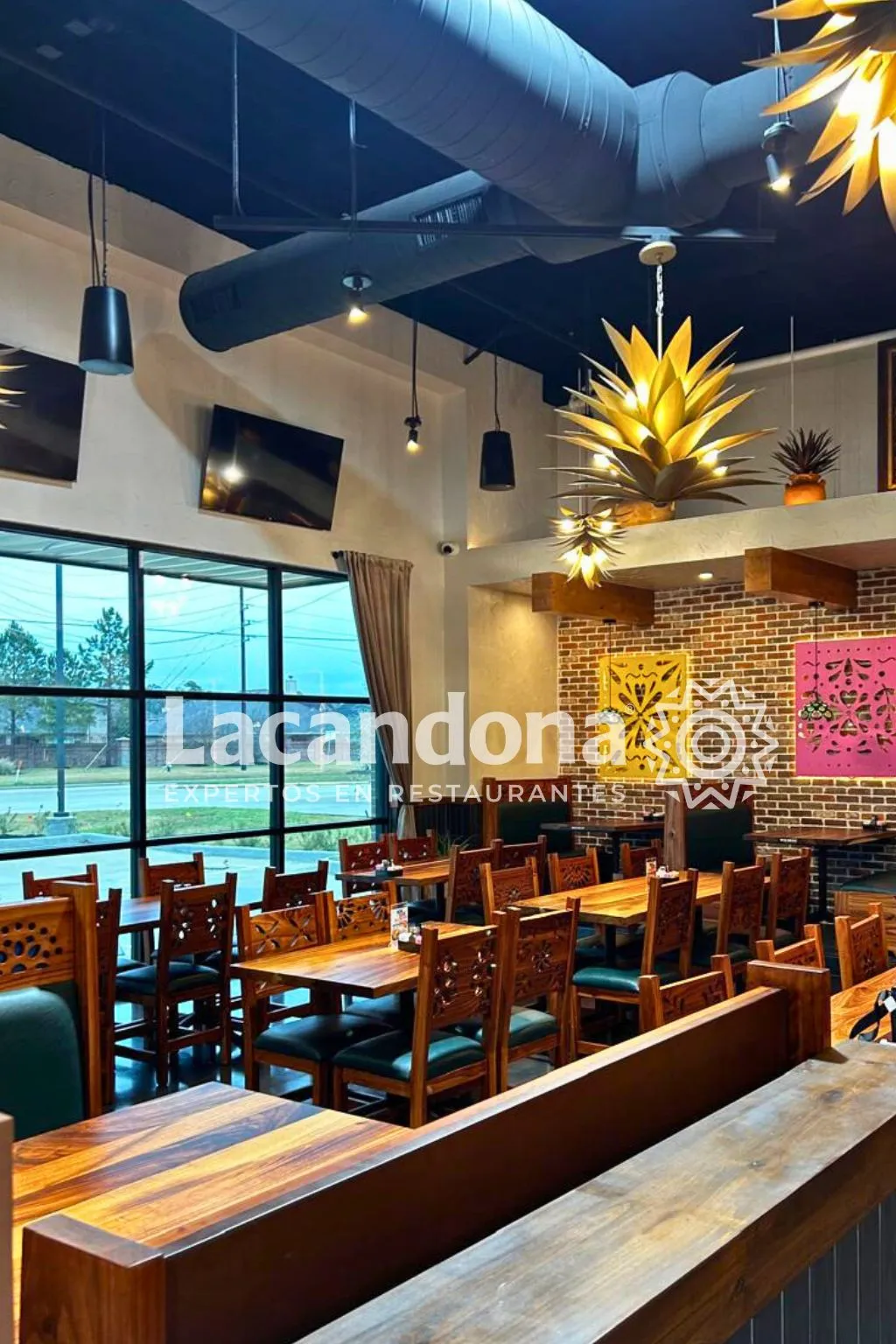 muebles para restaurante mexicano