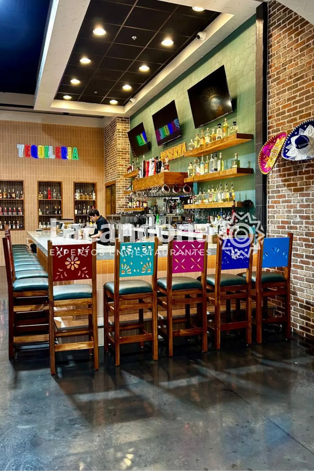 muebles para restaurante mexicano