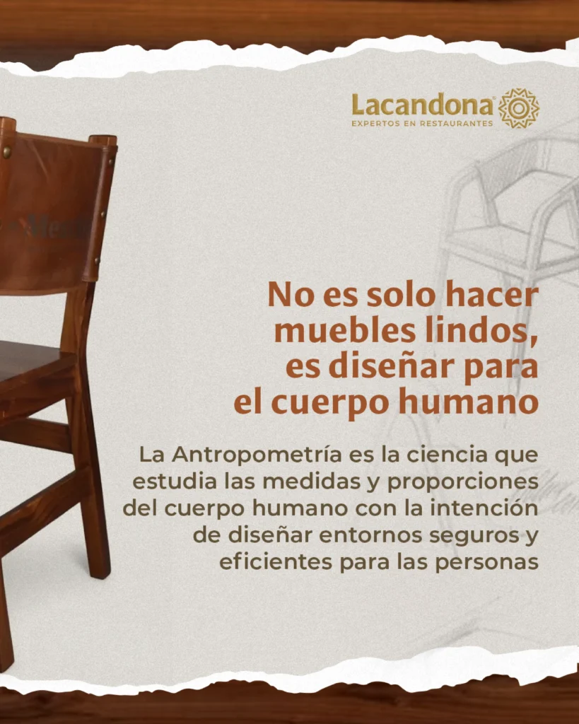 Medidas para Muebles de Restaurante