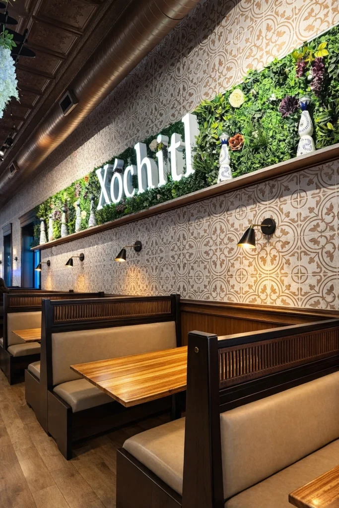 muebles para restaurante mexicano