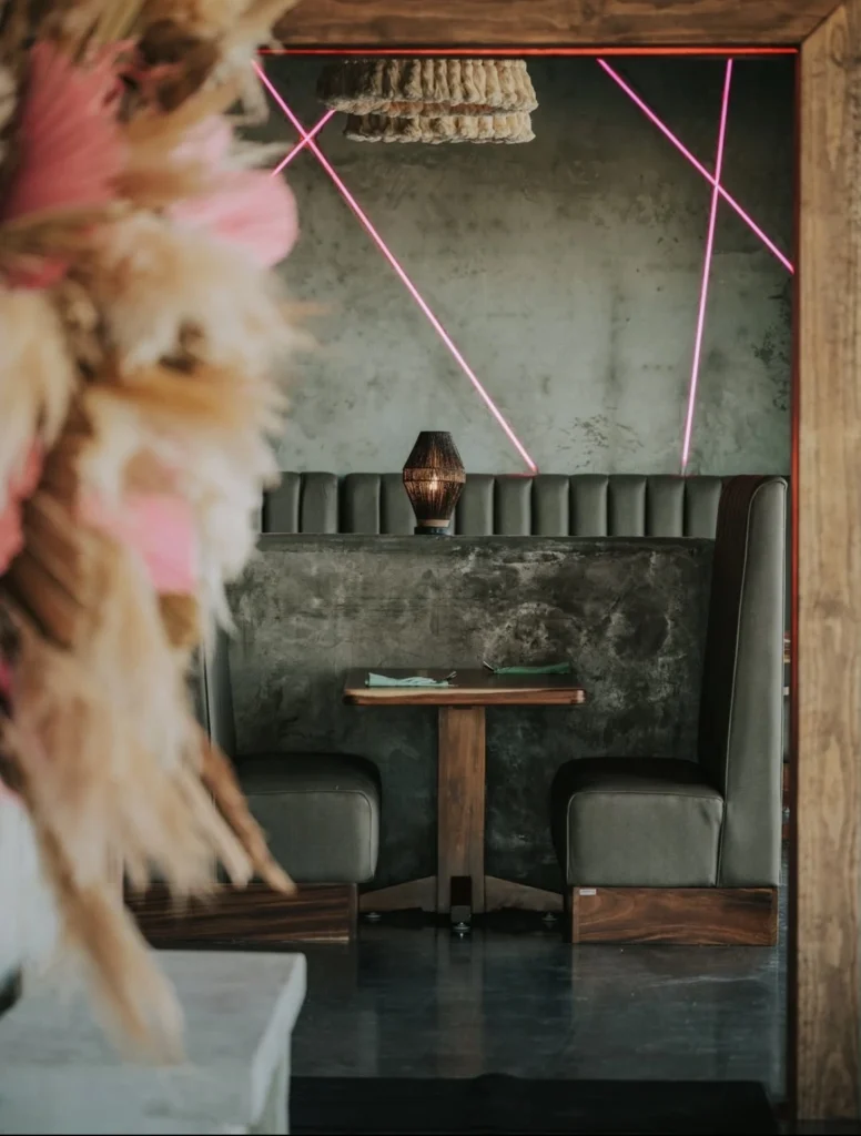 muebles modernos para restaurante mexicano