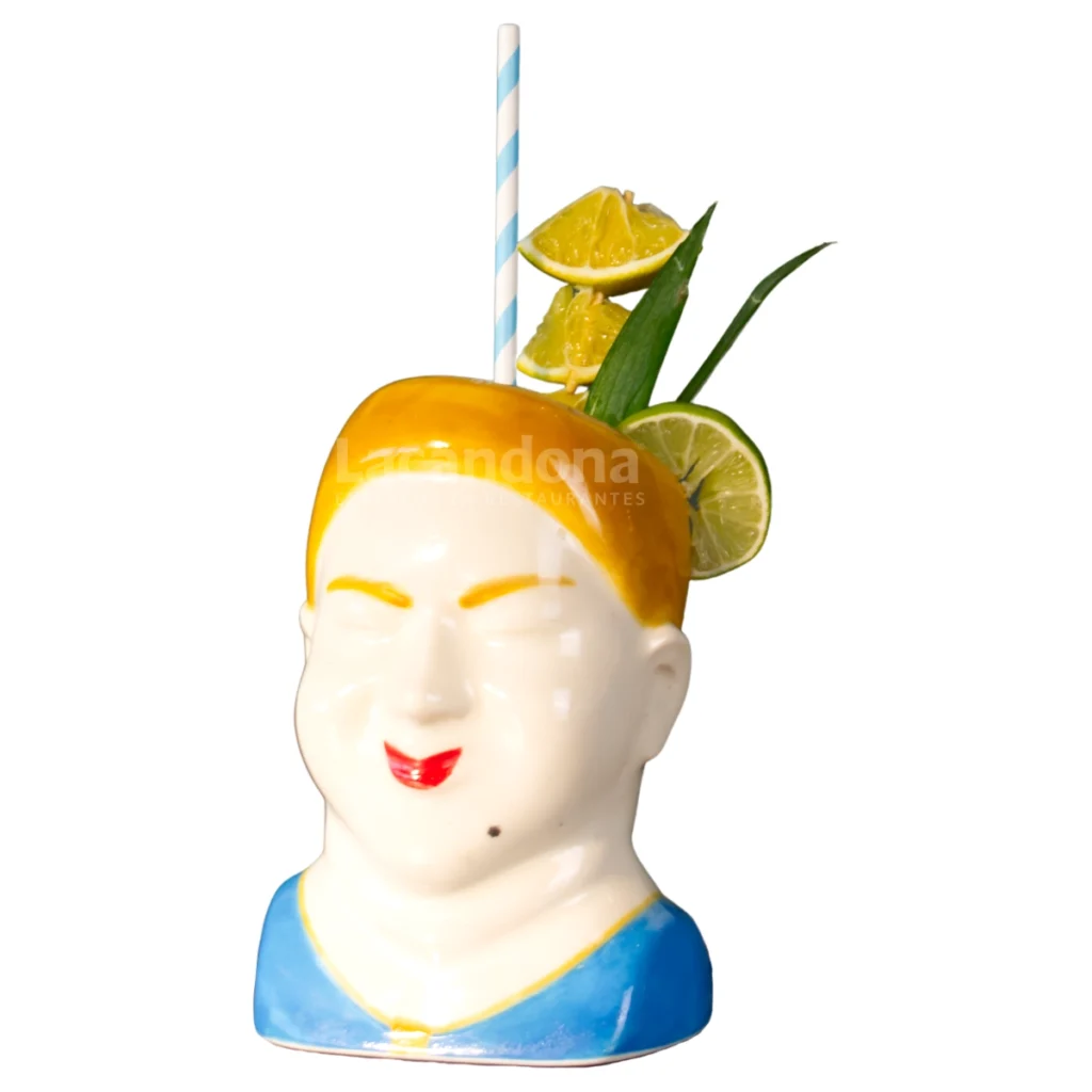 Vaso Paquita la del Barrio para Restaurante