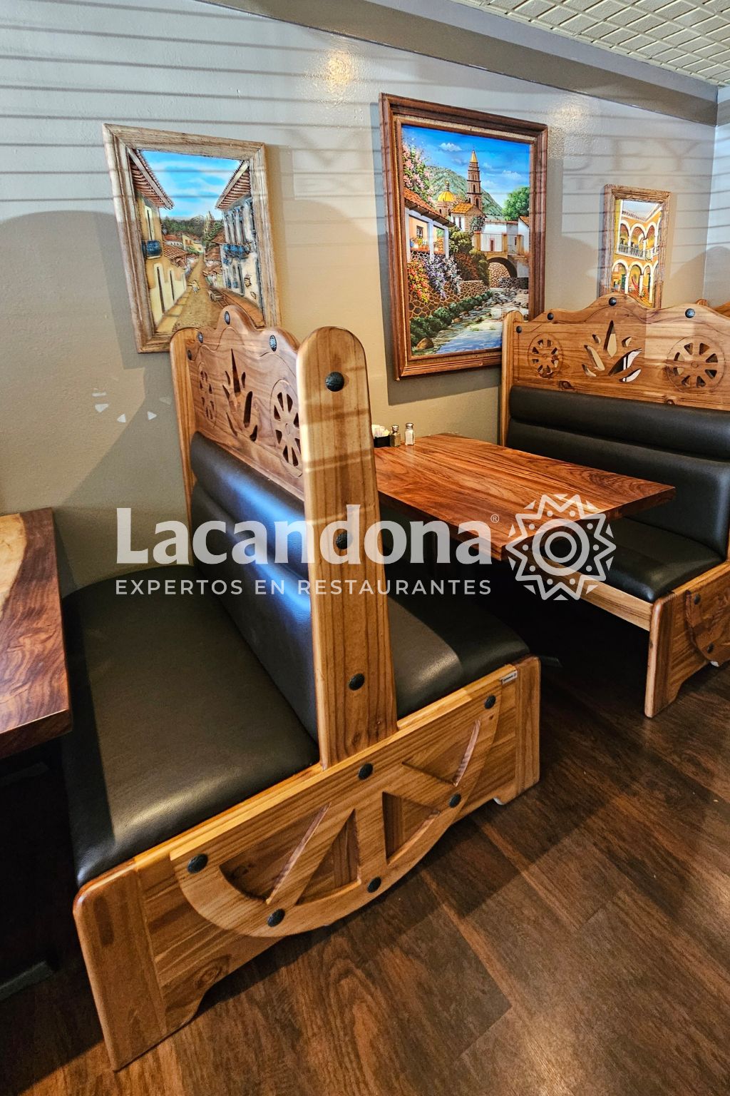 muebles para restaurante mexicano