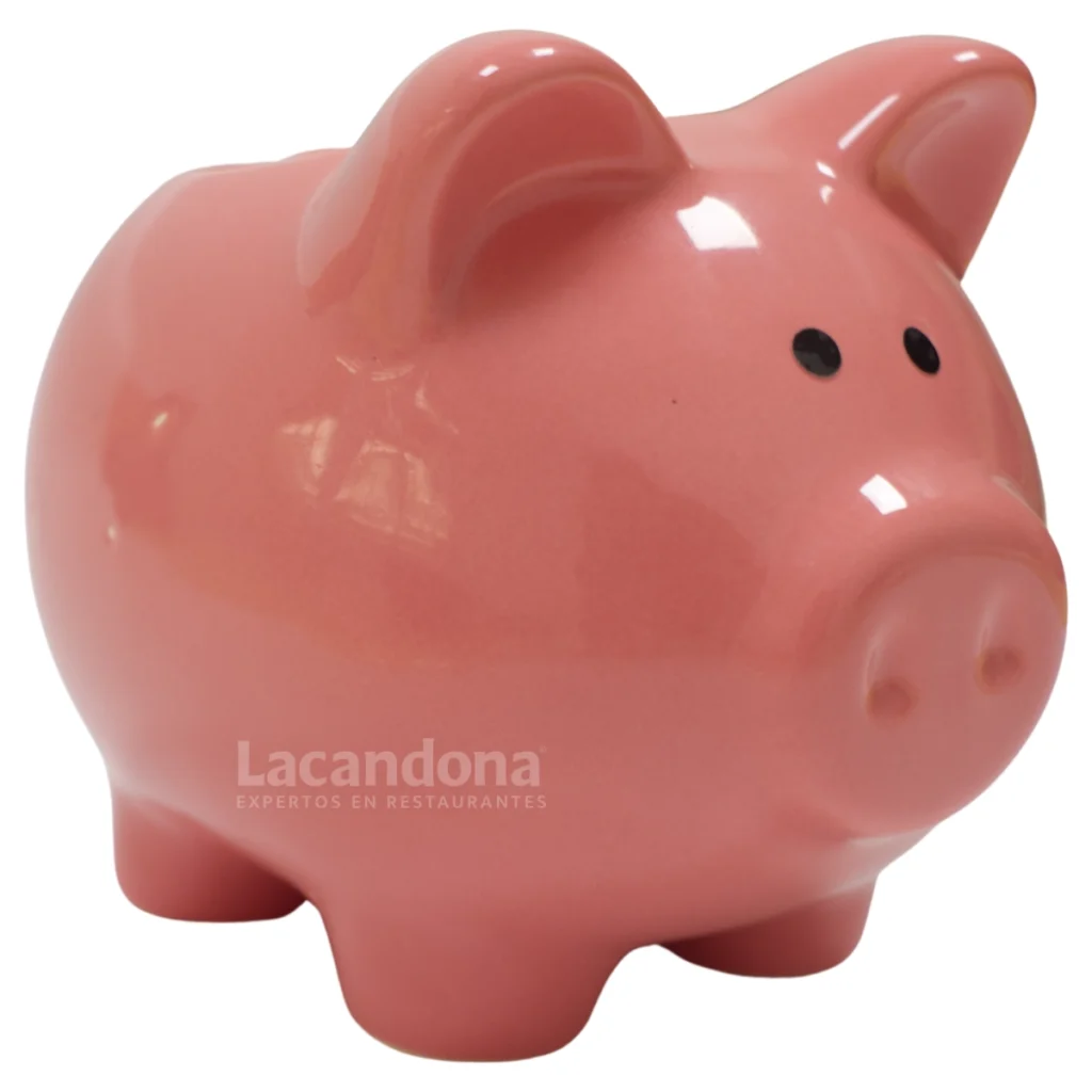 Vaso Puerquito para Restaurante