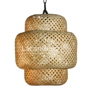 Lámpara de Tejido Artesanal