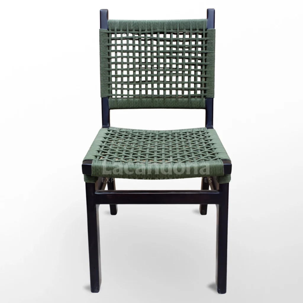 Silla Tejido Artesanal Color