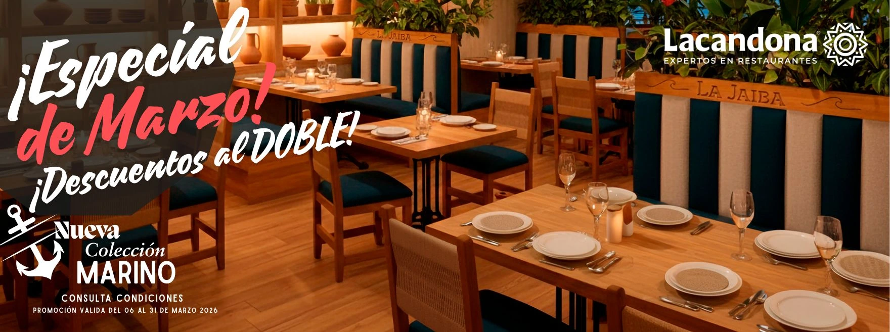 Muebles para restaurante en USA