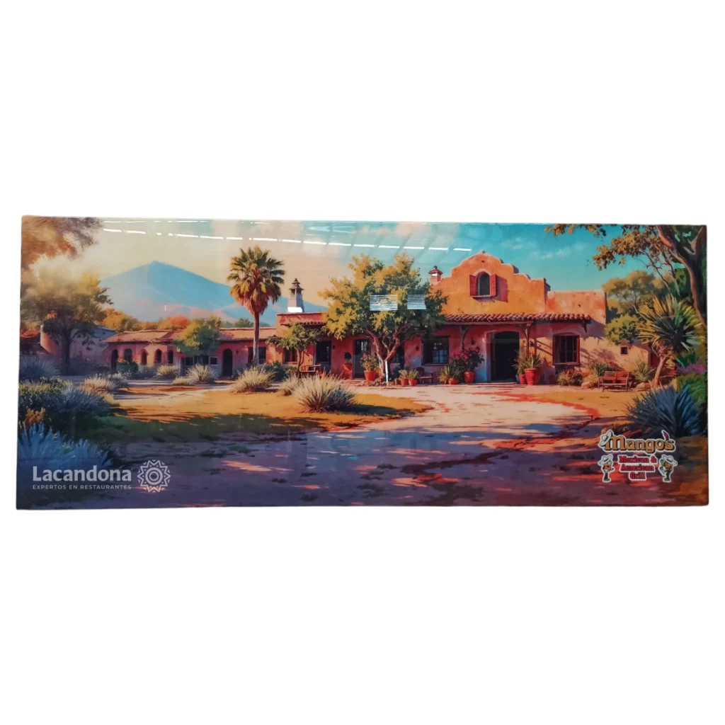 Cubierta para Mesa de Hacienda Mexicana