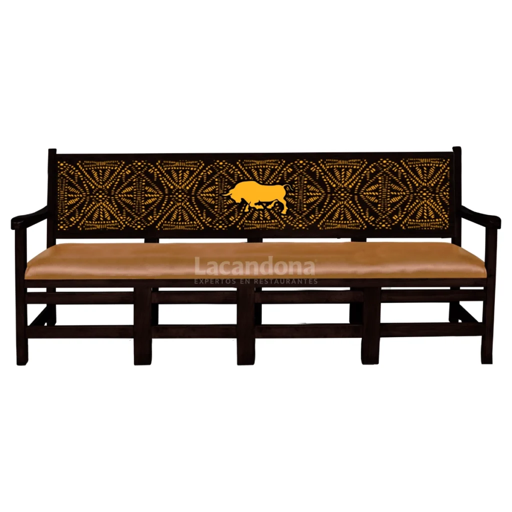 Banca de Recepción Tribali para Restaurante