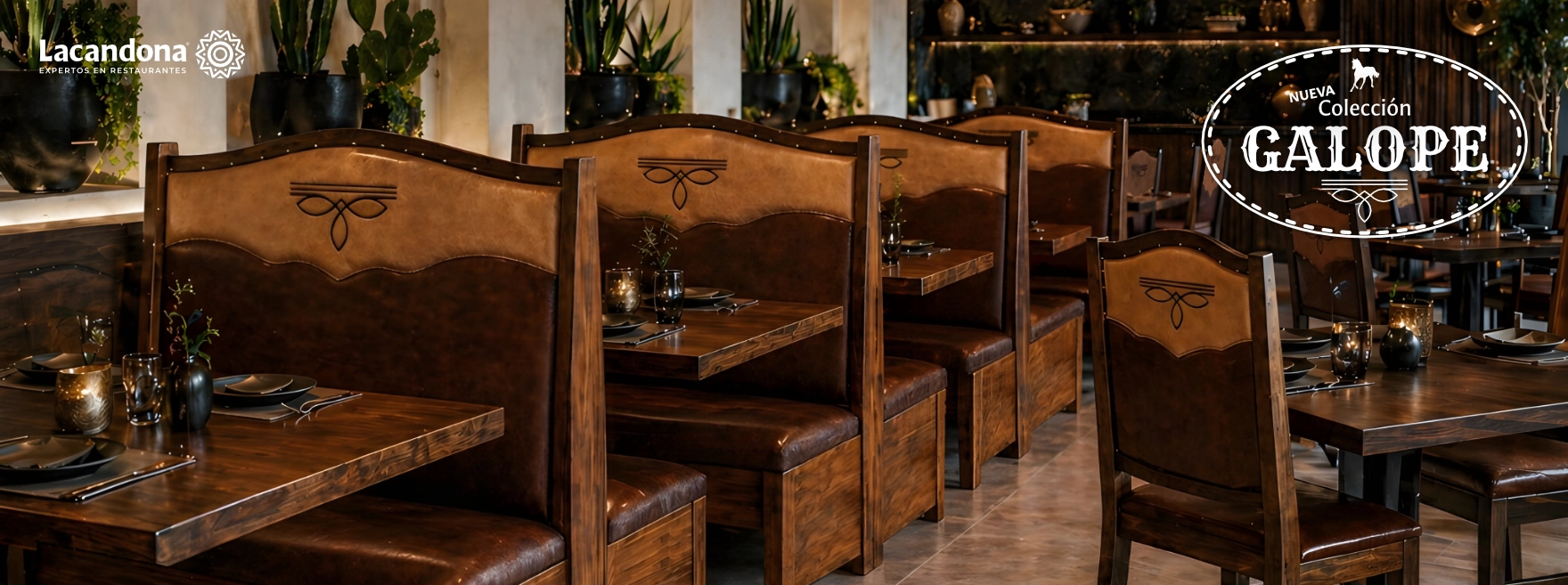 Muebles para restaurante mexicano