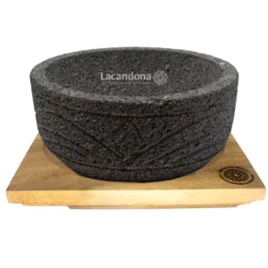 Molcajete Grabado para Restaurante