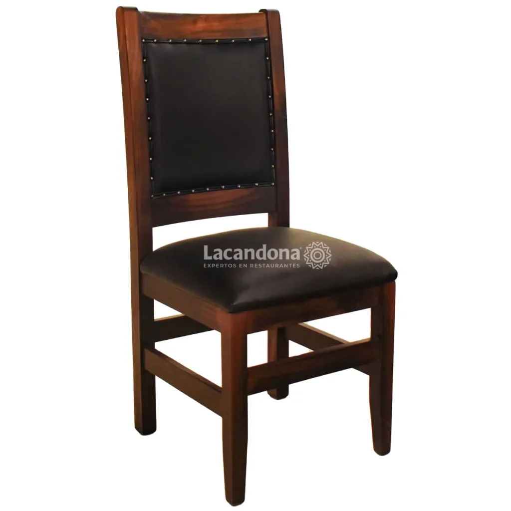 Elegante Silla para Restaurante Mexicano