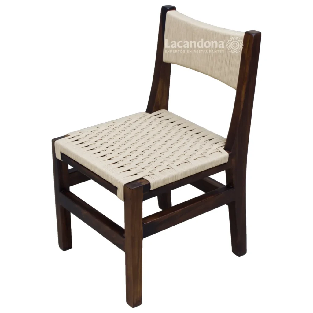 Silla Tejida para Restaurante