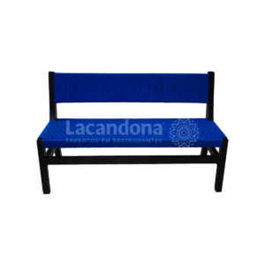 Banca Tejida para Restaurante