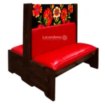 Booth Mexicano Respaldo Pintado