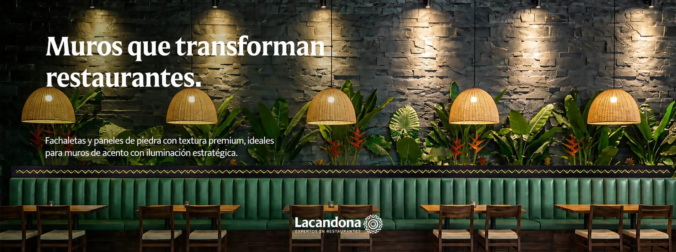 muros para restaurante