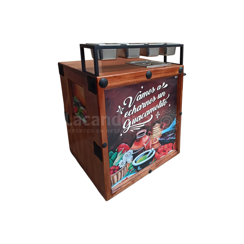Carrito Guacamolero para Restaurante Mexicano